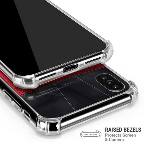 NHL New Jersey Devils Home Jersey iPhone XS Max Clear Case